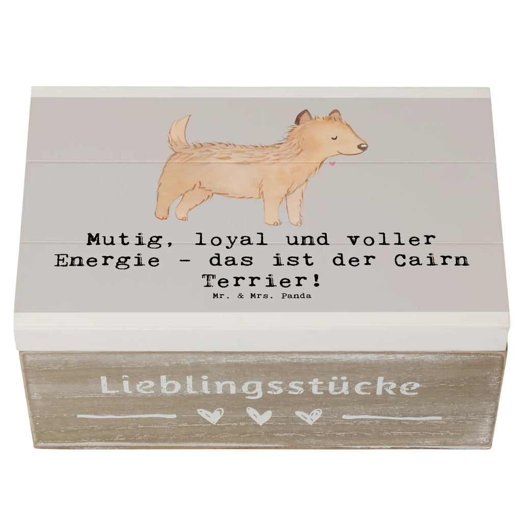 Holzkiste Mutiger Cairn Terrier Holzkiste, Kiste, Schatzkiste, Truhe, Schatulle, XXL, Erinnerungsbox, Erinnerungskiste, Dekokiste, Aufbewahrungsbox, Geschenkbox, Geschenkdose, Hund, Hunderasse, Rassehund, Hundebesitzer, Geschenk, Tierfreund, Schenken, Welpe