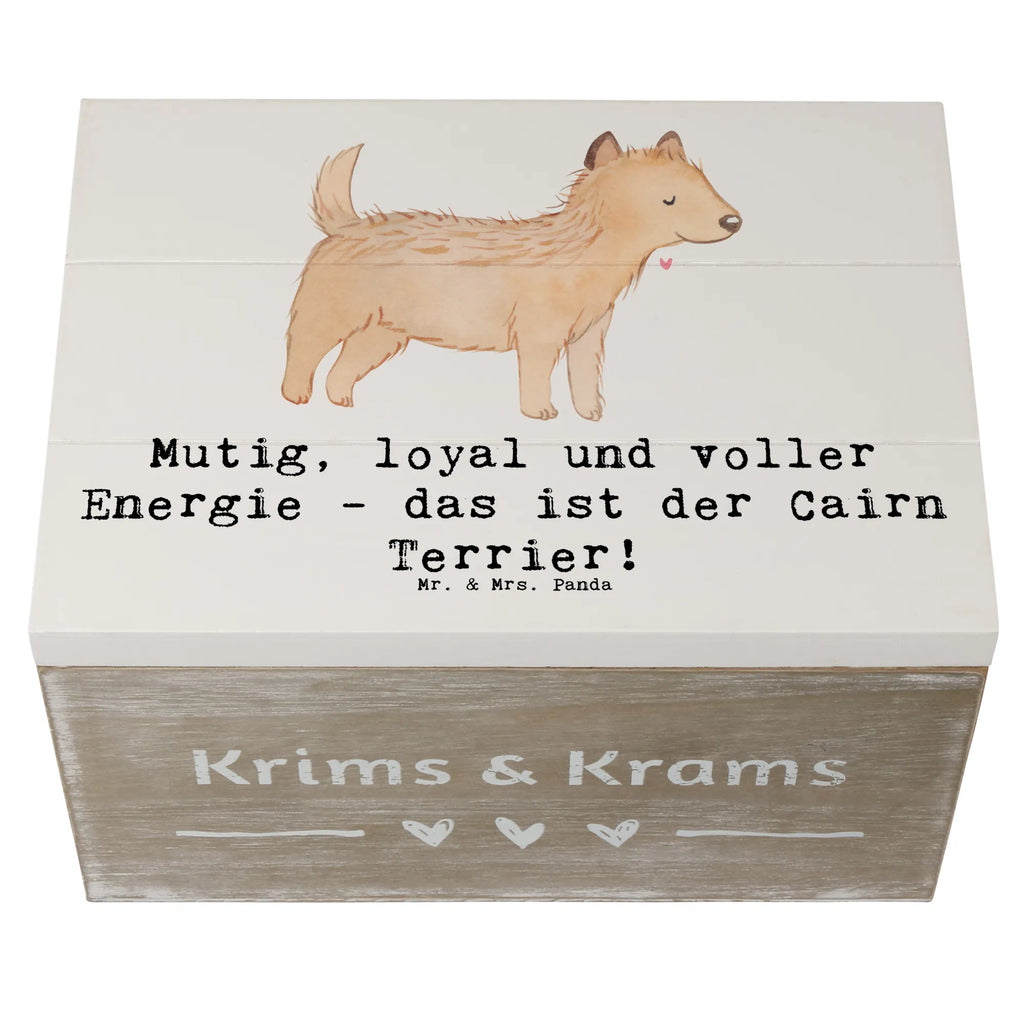 Holzkiste Mutiger Cairn Terrier Holzkiste, Kiste, Schatzkiste, Truhe, Schatulle, XXL, Erinnerungsbox, Erinnerungskiste, Dekokiste, Aufbewahrungsbox, Geschenkbox, Geschenkdose, Hund, Hunderasse, Rassehund, Hundebesitzer, Geschenk, Tierfreund, Schenken, Welpe