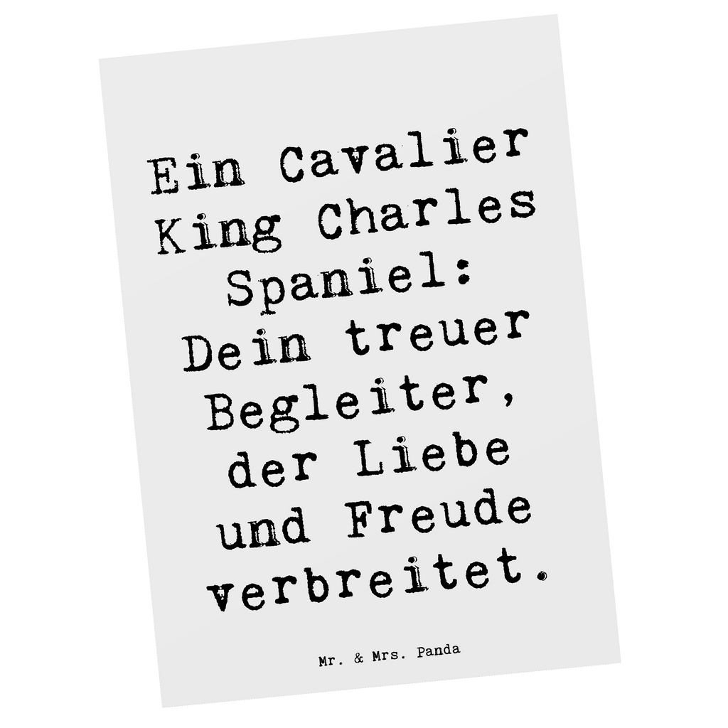 Postkarte Spruch Cavalier King Charles Spaniel Postkarte, Karte, Geschenkkarte, Grußkarte, Einladung, Ansichtskarte, Geburtstagskarte, Einladungskarte, Dankeskarte, Ansichtskarten, Einladung Geburtstag, Einladungskarten Geburtstag, Hund, Hunderasse, Rassehund, Hundebesitzer, Geschenk, Tierfreund, Schenken, Welpe