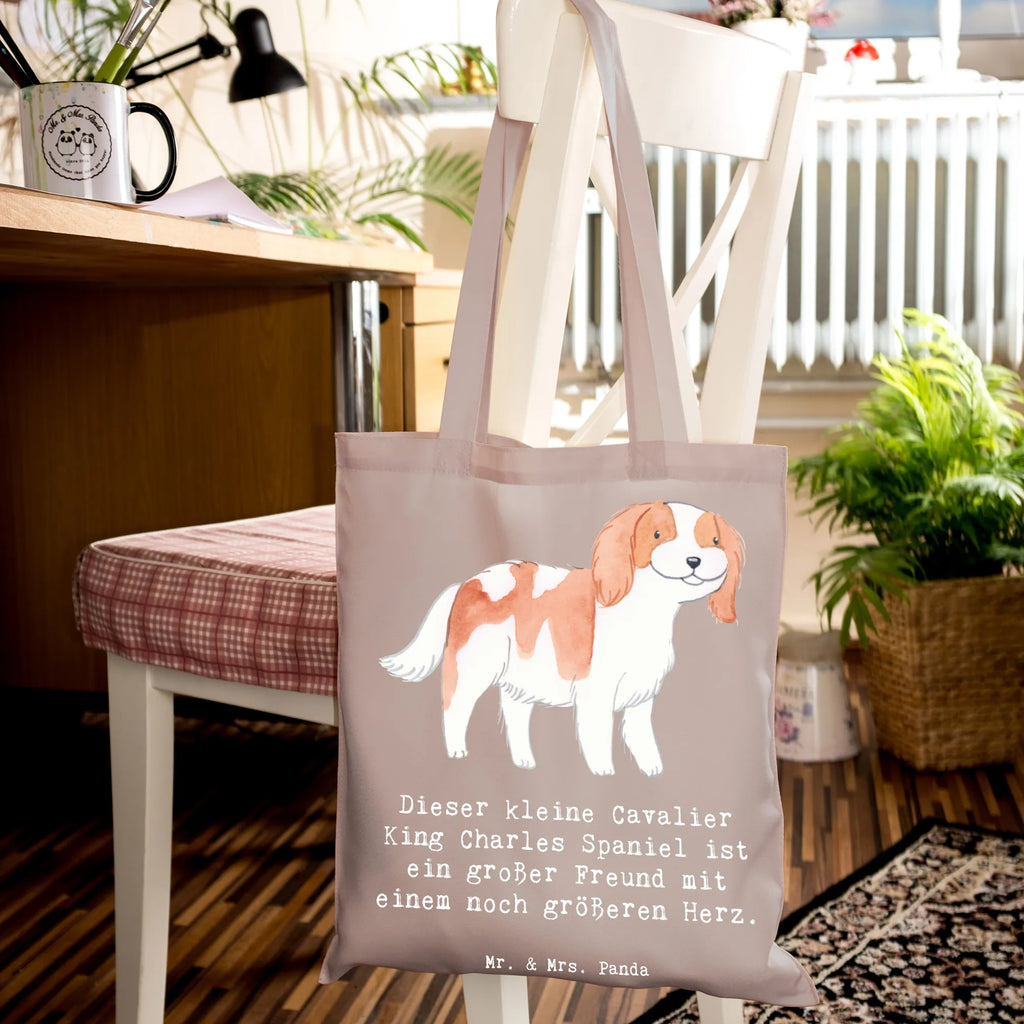 Tragetasche Cavalier King Charles Spaniel Beuteltasche, Beutel, Einkaufstasche, Jutebeutel, Stoffbeutel, Tasche, Shopper, Umhängetasche, Strandtasche, Schultertasche, Stofftasche, Tragetasche, Badetasche, Jutetasche, Einkaufstüte, Laptoptasche, Hund, Hunderasse, Rassehund, Hundebesitzer, Geschenk, Tierfreund, Schenken, Welpe