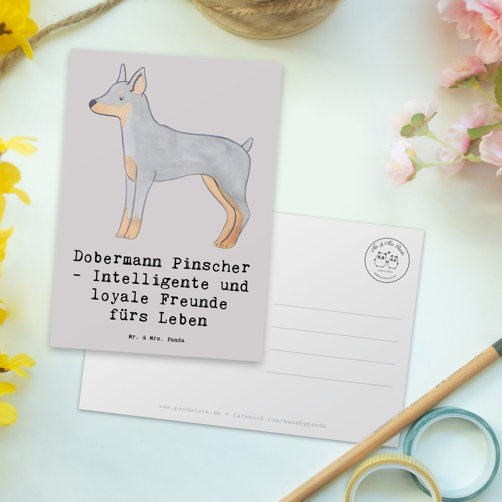 Postkarte Dobermann Pinscher Freund Postkarte, Karte, Geschenkkarte, Grußkarte, Einladung, Ansichtskarte, Geburtstagskarte, Einladungskarte, Dankeskarte, Ansichtskarten, Einladung Geburtstag, Einladungskarten Geburtstag, Hund, Hunderasse, Rassehund, Hundebesitzer, Geschenk, Tierfreund, Schenken, Welpe