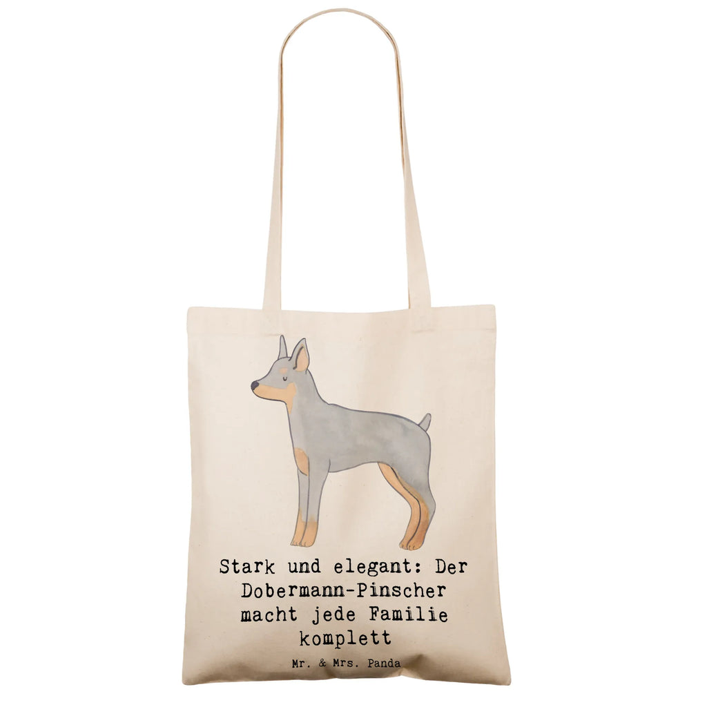 Tragetasche Dobermann Pinscher Beuteltasche, Beutel, Einkaufstasche, Jutebeutel, Stoffbeutel, Tasche, Shopper, Umhängetasche, Strandtasche, Schultertasche, Stofftasche, Tragetasche, Badetasche, Jutetasche, Einkaufstüte, Laptoptasche, Hund, Hunderasse, Rassehund, Hundebesitzer, Geschenk, Tierfreund, Schenken, Welpe