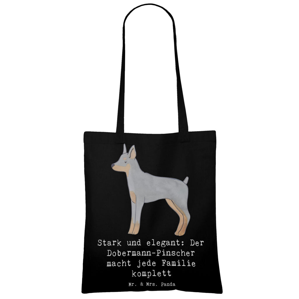 Tragetasche Dobermann Pinscher Beuteltasche, Beutel, Einkaufstasche, Jutebeutel, Stoffbeutel, Tasche, Shopper, Umhängetasche, Strandtasche, Schultertasche, Stofftasche, Tragetasche, Badetasche, Jutetasche, Einkaufstüte, Laptoptasche, Hund, Hunderasse, Rassehund, Hundebesitzer, Geschenk, Tierfreund, Schenken, Welpe