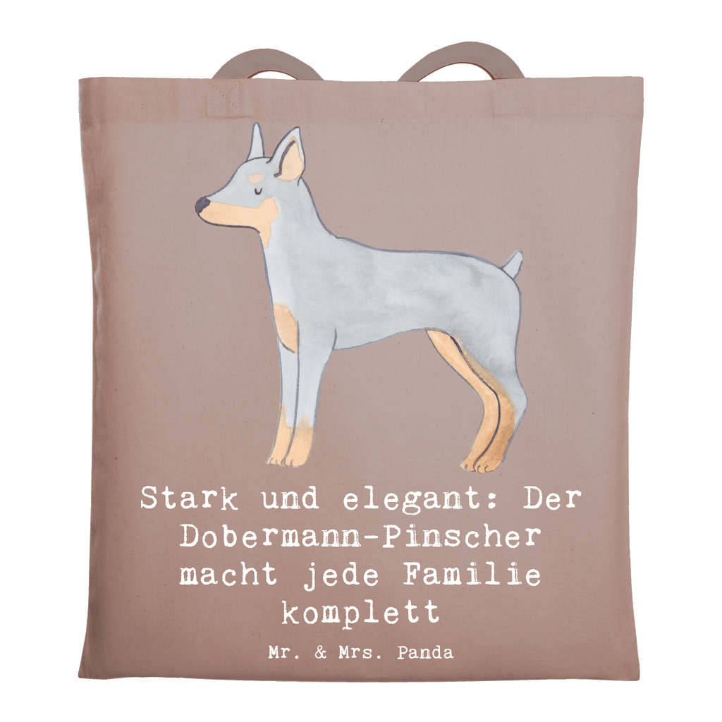 Tragetasche Dobermann Pinscher Beuteltasche, Beutel, Einkaufstasche, Jutebeutel, Stoffbeutel, Tasche, Shopper, Umhängetasche, Strandtasche, Schultertasche, Stofftasche, Tragetasche, Badetasche, Jutetasche, Einkaufstüte, Laptoptasche, Hund, Hunderasse, Rassehund, Hundebesitzer, Geschenk, Tierfreund, Schenken, Welpe