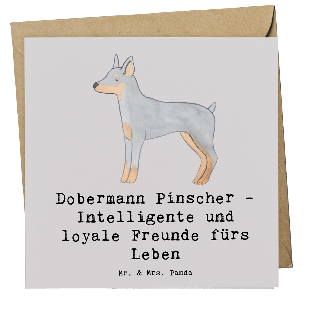 Deluxe Karte Dobermann Pinscher Freund Karte, Grußkarte, Klappkarte, Einladungskarte, Glückwunschkarte, Hochzeitskarte, Geburtstagskarte, Hochwertige Grußkarte, Hochwertige Klappkarte, Hund, Hunderasse, Rassehund, Hundebesitzer, Geschenk, Tierfreund, Schenken, Welpe