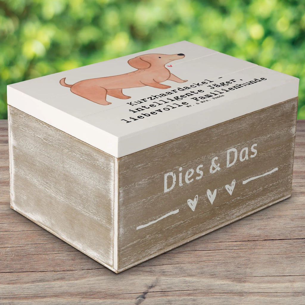 Holzkiste Kurzhaardackel Liebe Holzkiste, Kiste, Schatzkiste, Truhe, Schatulle, XXL, Erinnerungsbox, Erinnerungskiste, Dekokiste, Aufbewahrungsbox, Geschenkbox, Geschenkdose, Hund, Hunderasse, Rassehund, Hundebesitzer, Geschenk, Tierfreund, Schenken, Welpe