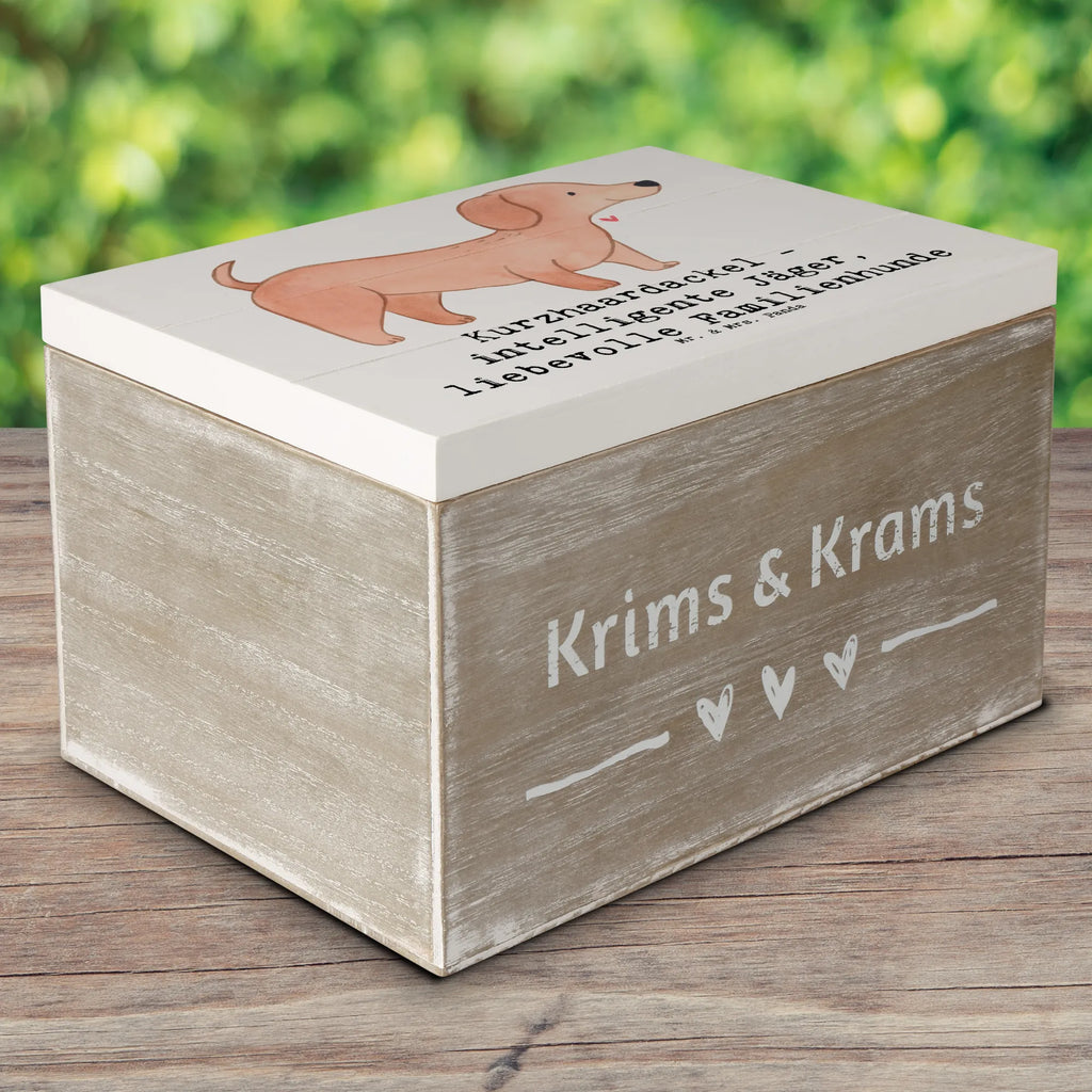 Holzkiste Kurzhaardackel Liebe Holzkiste, Kiste, Schatzkiste, Truhe, Schatulle, XXL, Erinnerungsbox, Erinnerungskiste, Dekokiste, Aufbewahrungsbox, Geschenkbox, Geschenkdose, Hund, Hunderasse, Rassehund, Hundebesitzer, Geschenk, Tierfreund, Schenken, Welpe