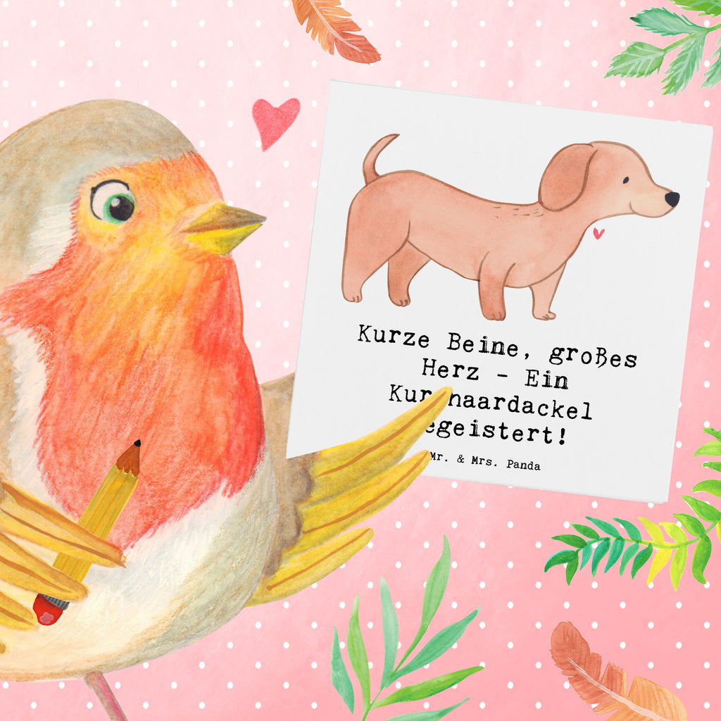 Deluxe Karte Kurzhaardackel Herz Karte, Grußkarte, Klappkarte, Einladungskarte, Glückwunschkarte, Hochzeitskarte, Geburtstagskarte, Hochwertige Grußkarte, Hochwertige Klappkarte, Hund, Hunderasse, Rassehund, Hundebesitzer, Geschenk, Tierfreund, Schenken, Welpe