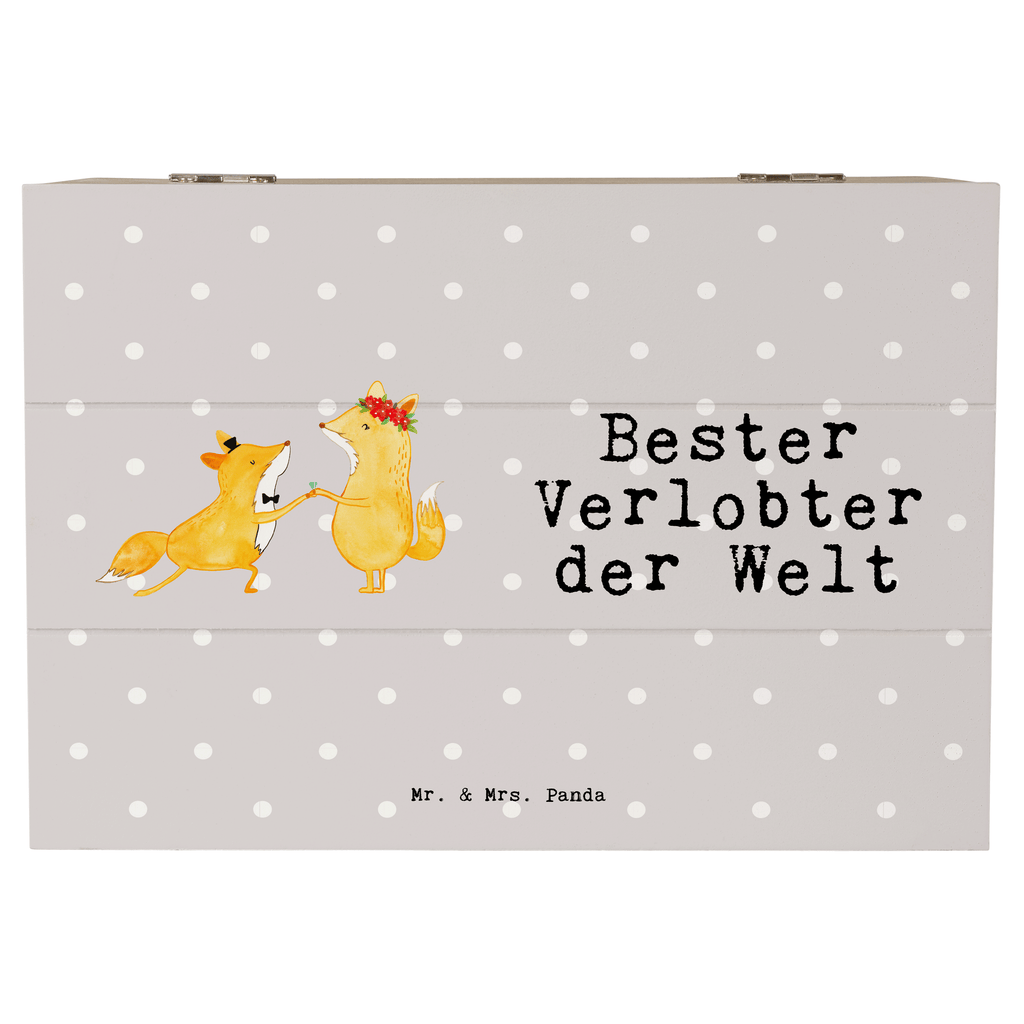 Holzkiste Fuchs Bester Verlobter der Welt Holzkiste, Kiste, Schatzkiste, Truhe, Schatulle, XXL, Erinnerungsbox, Erinnerungskiste, Dekokiste, Aufbewahrungsbox, Geschenkbox, Geschenkdose, für, Dankeschön, Geschenk, Schenken, Geburtstag, Geburtstagsgeschenk, Geschenkidee, Danke, Bedanken, Mitbringsel, Freude machen, Geschenktipp, Verlobter, Verloben, Verlobung, Traummann, Mann, Freund, Ehemann, Zukünftiger, Hochzeit, Ehe