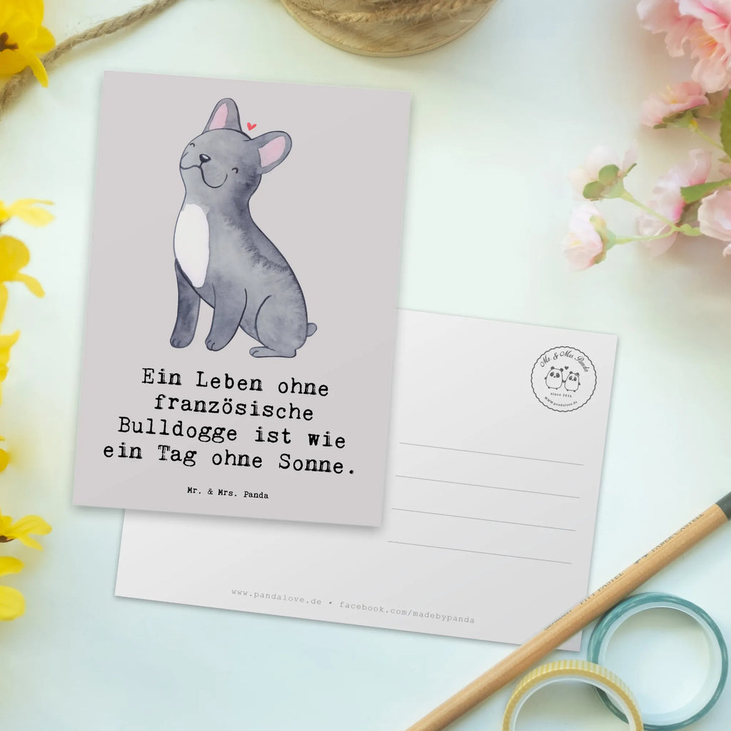 Postkarte Französische Bulldogge Postkarte, Karte, Geschenkkarte, Grußkarte, Einladung, Ansichtskarte, Geburtstagskarte, Einladungskarte, Dankeskarte, Ansichtskarten, Einladung Geburtstag, Einladungskarten Geburtstag, Hund, Hunderasse, Rassehund, Hundebesitzer, Geschenk, Tierfreund, Schenken, Welpe