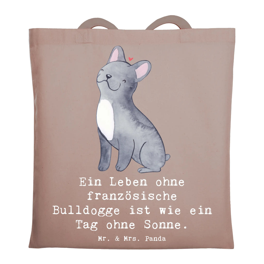 Tragetasche Französische Bulldogge Beuteltasche, Beutel, Einkaufstasche, Jutebeutel, Stoffbeutel, Tasche, Shopper, Umhängetasche, Strandtasche, Schultertasche, Stofftasche, Tragetasche, Badetasche, Jutetasche, Einkaufstüte, Laptoptasche, Hund, Hunderasse, Rassehund, Hundebesitzer, Geschenk, Tierfreund, Schenken, Welpe