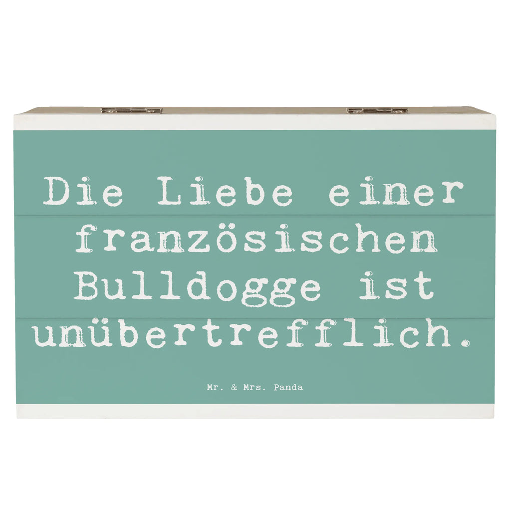 Holzkiste Spruch Französische Bulldogge Liebe Holzkiste, Kiste, Schatzkiste, Truhe, Schatulle, XXL, Erinnerungsbox, Erinnerungskiste, Dekokiste, Aufbewahrungsbox, Geschenkbox, Geschenkdose, Hund, Hunderasse, Rassehund, Hundebesitzer, Geschenk, Tierfreund, Schenken, Welpe