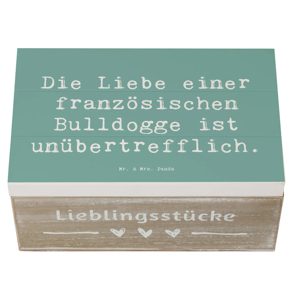 Holzkiste Spruch Französische Bulldogge Liebe Holzkiste, Kiste, Schatzkiste, Truhe, Schatulle, XXL, Erinnerungsbox, Erinnerungskiste, Dekokiste, Aufbewahrungsbox, Geschenkbox, Geschenkdose, Hund, Hunderasse, Rassehund, Hundebesitzer, Geschenk, Tierfreund, Schenken, Welpe