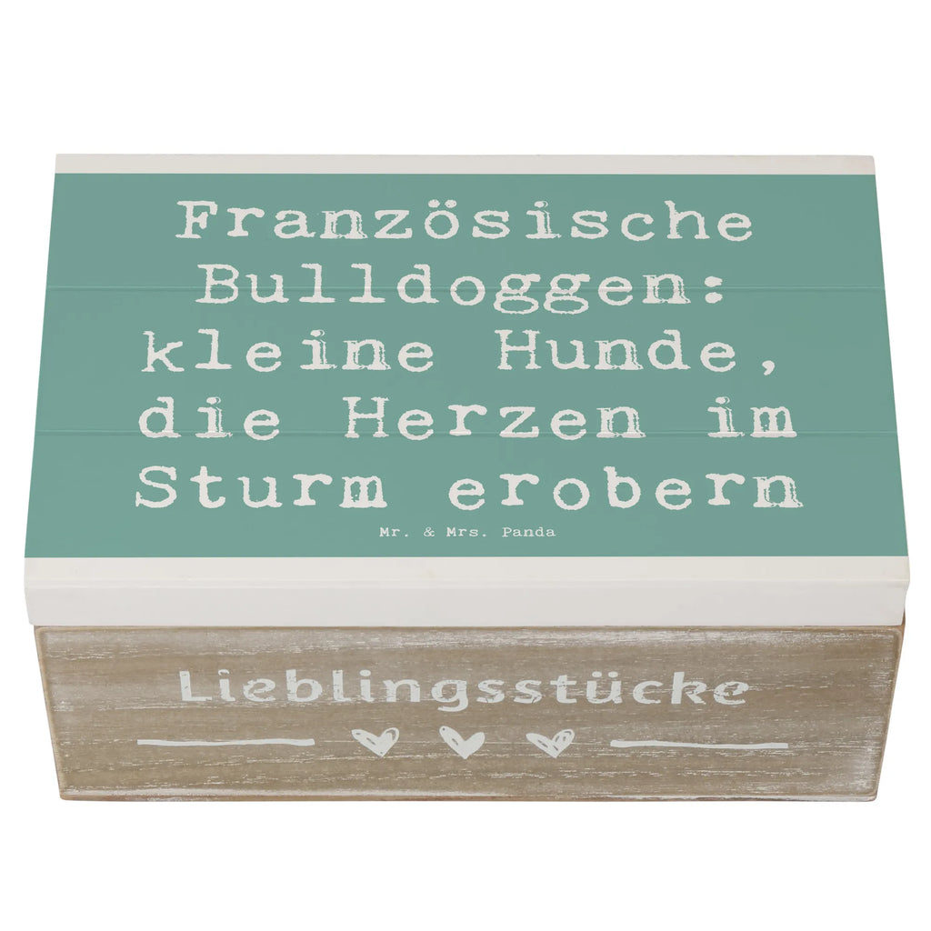 Holzkiste Spruch Französische Bulldogge Holzkiste, Kiste, Schatzkiste, Truhe, Schatulle, XXL, Erinnerungsbox, Erinnerungskiste, Dekokiste, Aufbewahrungsbox, Geschenkbox, Geschenkdose, Hund, Hunderasse, Rassehund, Hundebesitzer, Geschenk, Tierfreund, Schenken, Welpe