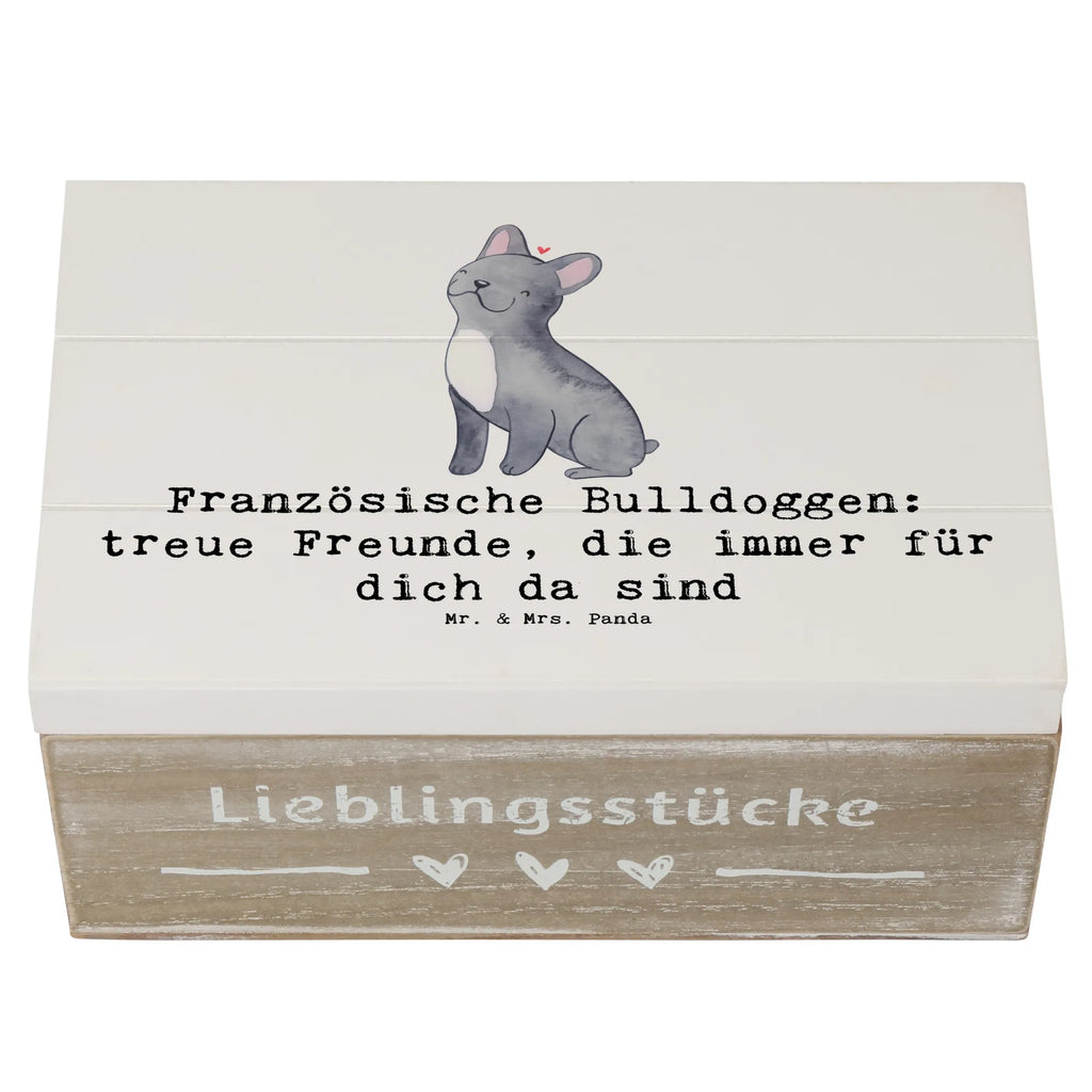 Holzkiste Französische Bulldogge Freund Holzkiste, Kiste, Schatzkiste, Truhe, Schatulle, XXL, Erinnerungsbox, Erinnerungskiste, Dekokiste, Aufbewahrungsbox, Geschenkbox, Geschenkdose, Hund, Hunderasse, Rassehund, Hundebesitzer, Geschenk, Tierfreund, Schenken, Welpe