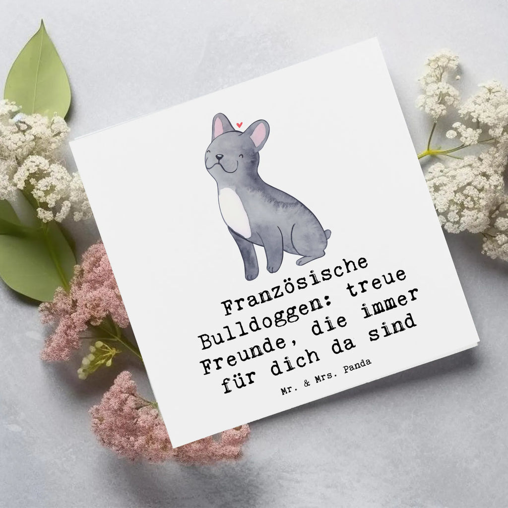 Deluxe Karte Französische Bulldogge Freund Karte, Grußkarte, Klappkarte, Einladungskarte, Glückwunschkarte, Hochzeitskarte, Geburtstagskarte, Hochwertige Grußkarte, Hochwertige Klappkarte, Hund, Hunderasse, Rassehund, Hundebesitzer, Geschenk, Tierfreund, Schenken, Welpe