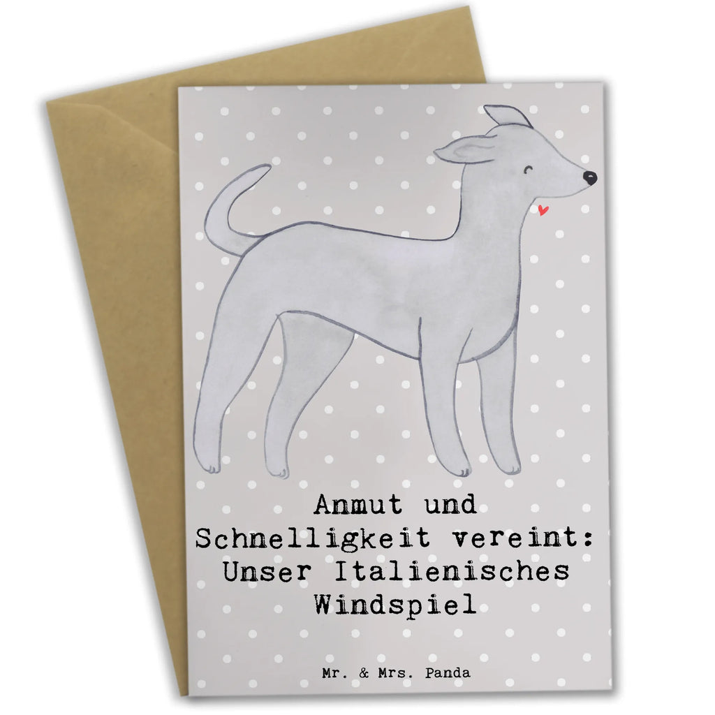 Grußkarte Italienisches Windspiel Grußkarte, Klappkarte, Einladungskarte, Glückwunschkarte, Hochzeitskarte, Geburtstagskarte, Karte, Ansichtskarten, Hund, Hunderasse, Rassehund, Hundebesitzer, Geschenk, Tierfreund, Schenken, Welpe