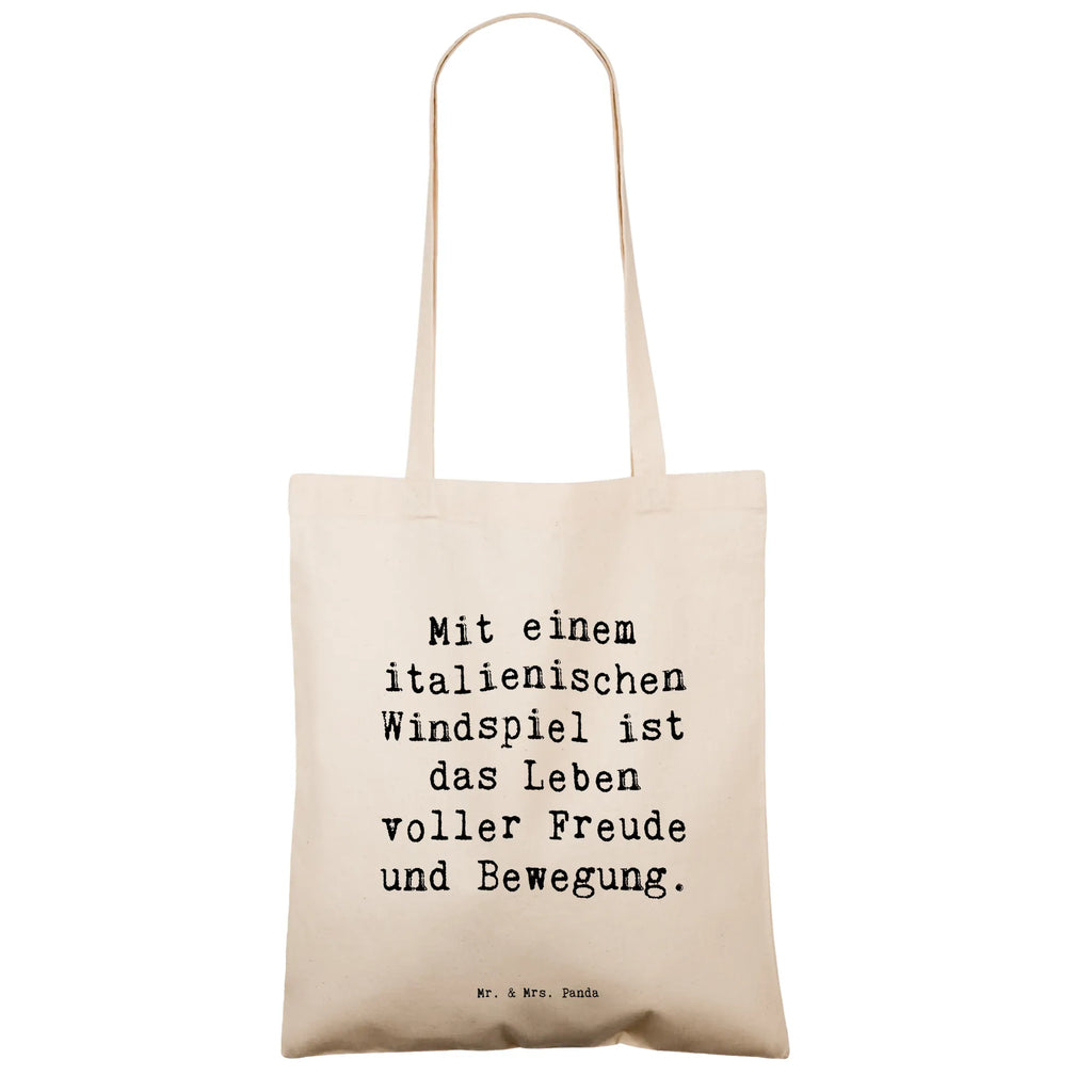 Tragetasche Spruch Italienisches Windspiel Glück Beuteltasche, Beutel, Einkaufstasche, Jutebeutel, Stoffbeutel, Tasche, Shopper, Umhängetasche, Strandtasche, Schultertasche, Stofftasche, Tragetasche, Badetasche, Jutetasche, Einkaufstüte, Laptoptasche, Hund, Hunderasse, Rassehund, Hundebesitzer, Geschenk, Tierfreund, Schenken, Welpe