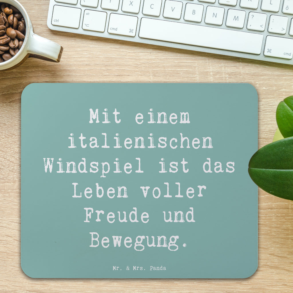 Mauspad Spruch Italienisches Windspiel Glück Mousepad, Computer zubehör, Büroausstattung, PC Zubehör, Arbeitszimmer, Mauspad, Einzigartiges Mauspad, Designer Mauspad, Mausunterlage, Mauspad Büro, Hund, Hunderasse, Rassehund, Hundebesitzer, Geschenk, Tierfreund, Schenken, Welpe