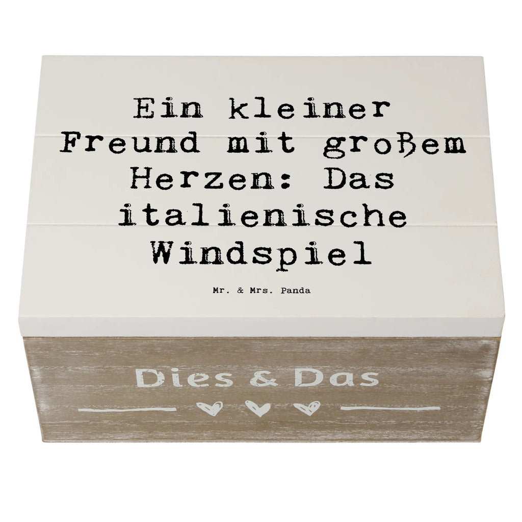 Holzkiste Spruch Italienisches Windspiel Holzkiste, Kiste, Schatzkiste, Truhe, Schatulle, XXL, Erinnerungsbox, Erinnerungskiste, Dekokiste, Aufbewahrungsbox, Geschenkbox, Geschenkdose, Hund, Hunderasse, Rassehund, Hundebesitzer, Geschenk, Tierfreund, Schenken, Welpe