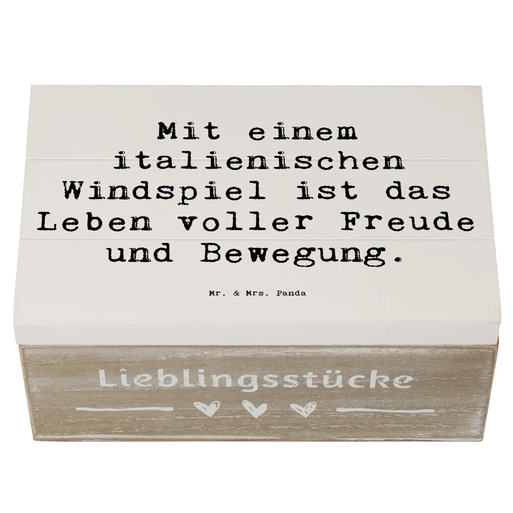 Holzkiste Spruch Italienisches Windspiel Glück Holzkiste, Kiste, Schatzkiste, Truhe, Schatulle, XXL, Erinnerungsbox, Erinnerungskiste, Dekokiste, Aufbewahrungsbox, Geschenkbox, Geschenkdose, Hund, Hunderasse, Rassehund, Hundebesitzer, Geschenk, Tierfreund, Schenken, Welpe