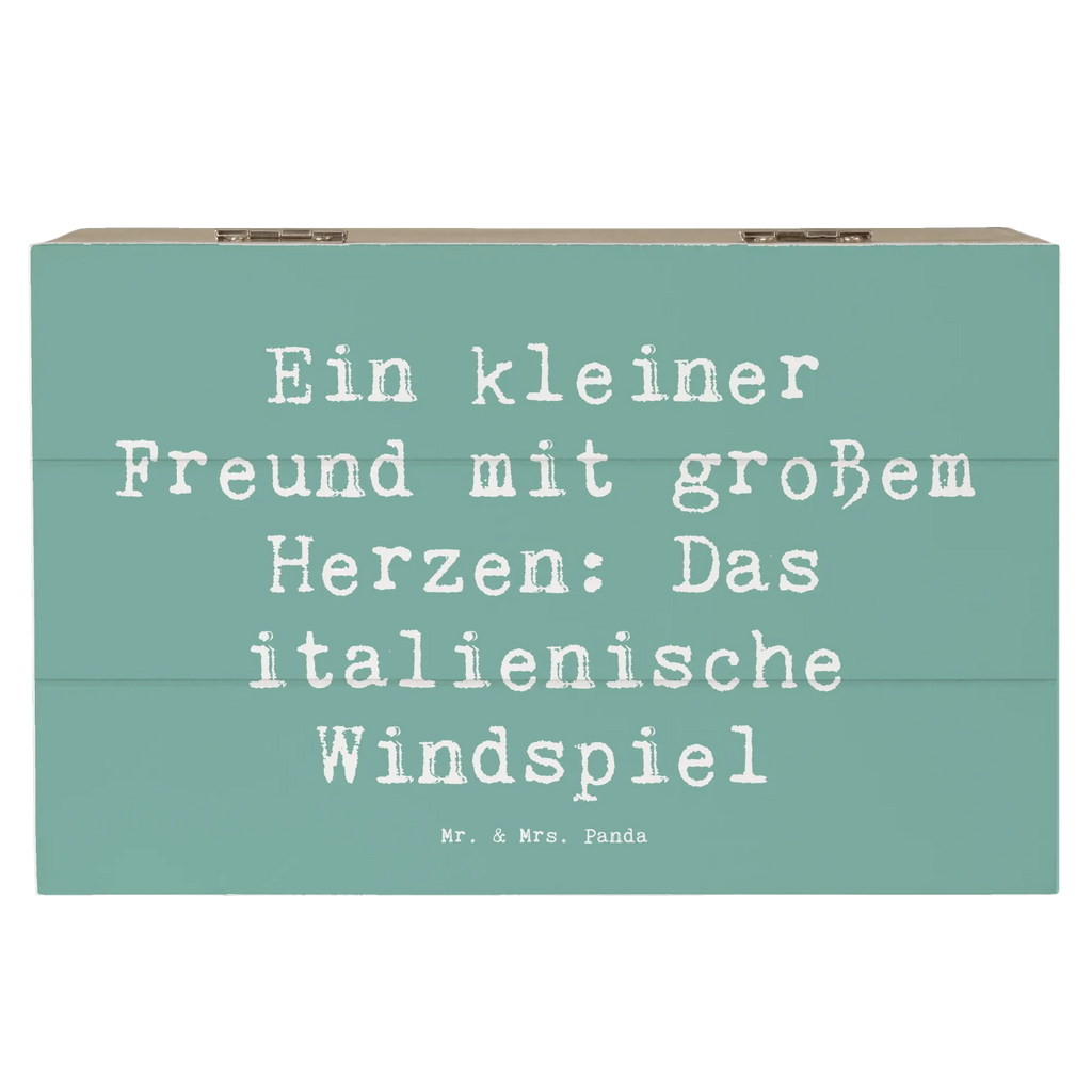 Holzkiste Spruch Italienisches Windspiel Holzkiste, Kiste, Schatzkiste, Truhe, Schatulle, XXL, Erinnerungsbox, Erinnerungskiste, Dekokiste, Aufbewahrungsbox, Geschenkbox, Geschenkdose, Hund, Hunderasse, Rassehund, Hundebesitzer, Geschenk, Tierfreund, Schenken, Welpe