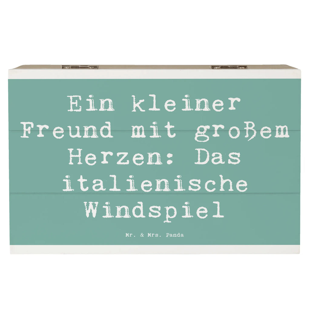 Holzkiste Spruch Italienisches Windspiel Holzkiste, Kiste, Schatzkiste, Truhe, Schatulle, XXL, Erinnerungsbox, Erinnerungskiste, Dekokiste, Aufbewahrungsbox, Geschenkbox, Geschenkdose, Hund, Hunderasse, Rassehund, Hundebesitzer, Geschenk, Tierfreund, Schenken, Welpe