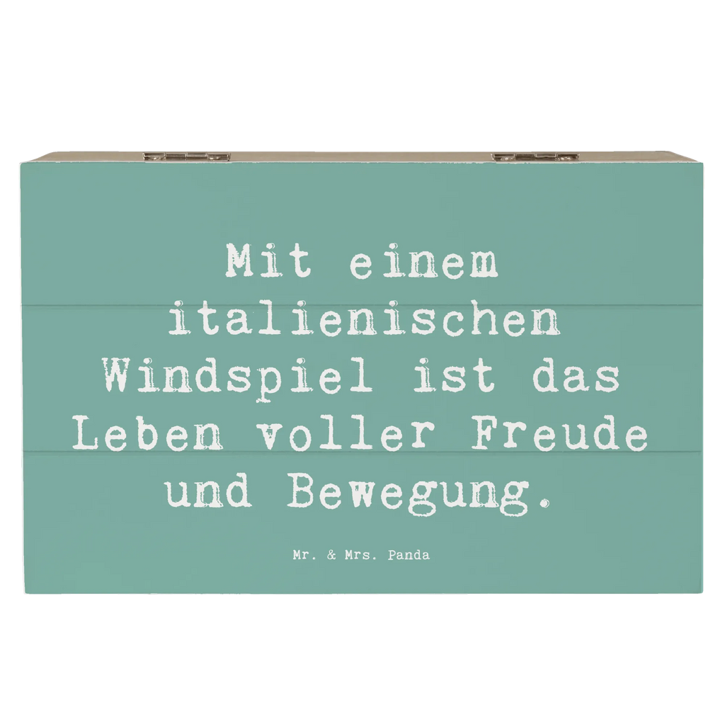 Holzkiste Spruch Italienisches Windspiel Glück Holzkiste, Kiste, Schatzkiste, Truhe, Schatulle, XXL, Erinnerungsbox, Erinnerungskiste, Dekokiste, Aufbewahrungsbox, Geschenkbox, Geschenkdose, Hund, Hunderasse, Rassehund, Hundebesitzer, Geschenk, Tierfreund, Schenken, Welpe