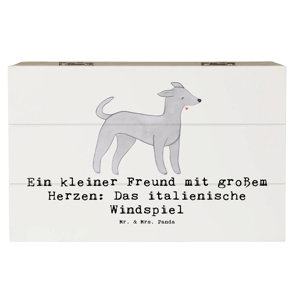 Holzkiste Italienisches Windspiel Holzkiste, Kiste, Schatzkiste, Truhe, Schatulle, XXL, Erinnerungsbox, Erinnerungskiste, Dekokiste, Aufbewahrungsbox, Geschenkbox, Geschenkdose, Hund, Hunderasse, Rassehund, Hundebesitzer, Geschenk, Tierfreund, Schenken, Welpe