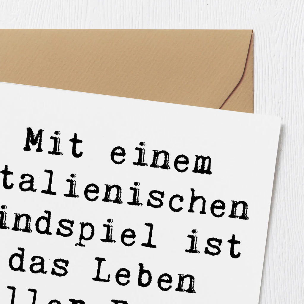 Deluxe Karte Spruch Italienisches Windspiel Glück Karte, Grußkarte, Klappkarte, Einladungskarte, Glückwunschkarte, Hochzeitskarte, Geburtstagskarte, Hochwertige Grußkarte, Hochwertige Klappkarte, Hund, Hunderasse, Rassehund, Hundebesitzer, Geschenk, Tierfreund, Schenken, Welpe