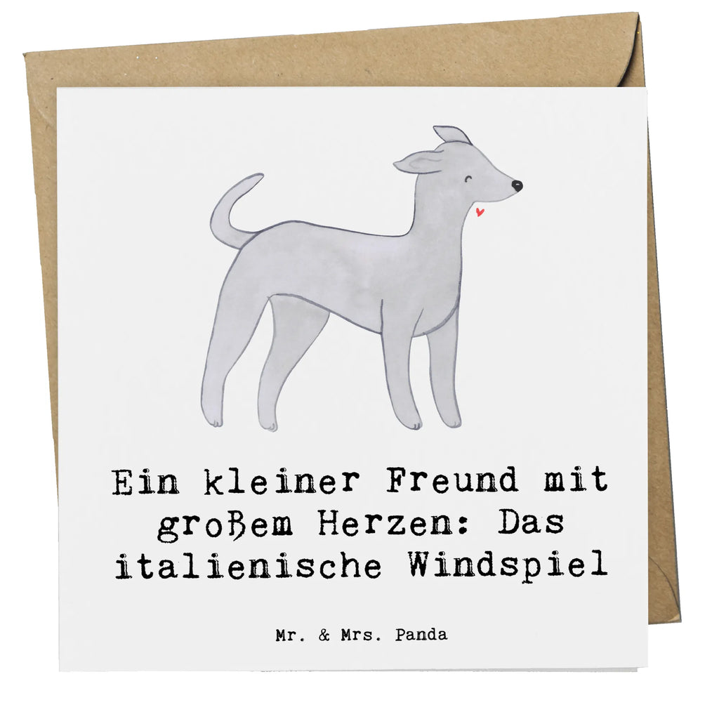 Deluxe Karte Italienisches Windspiel Karte, Grußkarte, Klappkarte, Einladungskarte, Glückwunschkarte, Hochzeitskarte, Geburtstagskarte, Hochwertige Grußkarte, Hochwertige Klappkarte, Hund, Hunderasse, Rassehund, Hundebesitzer, Geschenk, Tierfreund, Schenken, Welpe