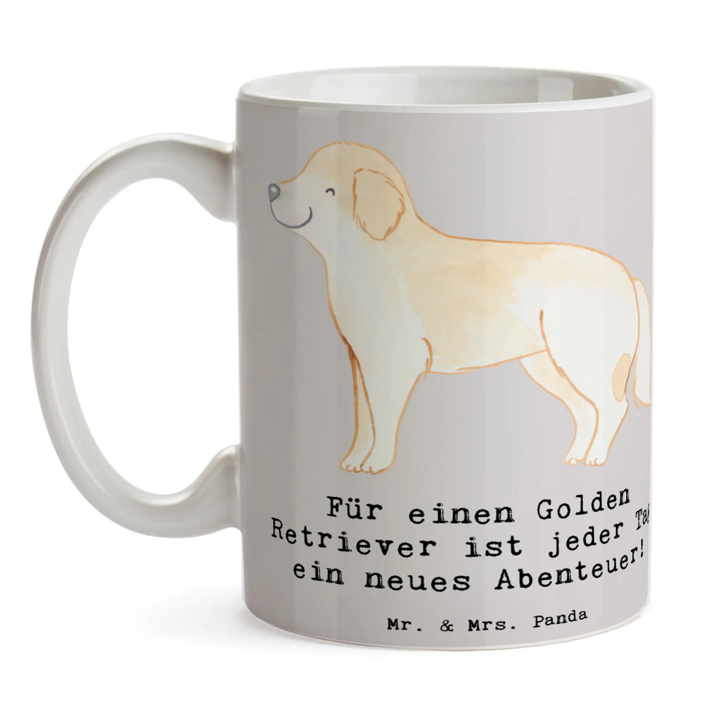 Tasse Golden Retriever Abenteuer Tasse, Kaffeetasse, Teetasse, Becher, Kaffeebecher, Teebecher, Keramiktasse, Porzellantasse, Büro Tasse, Geschenk Tasse, Tasse Sprüche, Tasse Motive, Kaffeetassen, Tasse bedrucken, Designer Tasse, Cappuccino Tassen, Schöne Teetassen, Hund, Hunderasse, Rassehund, Hundebesitzer, Geschenk, Tierfreund, Schenken, Welpe