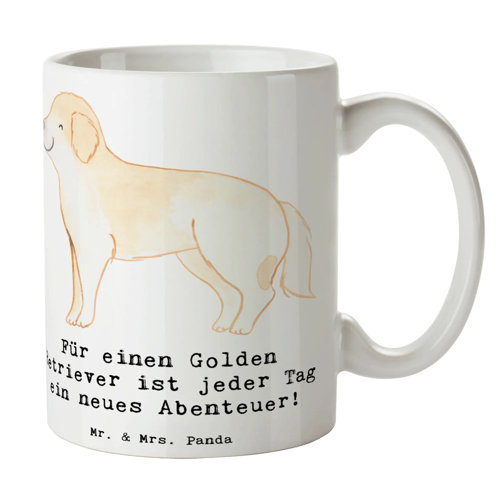 Tasse Golden Retriever Abenteuer Tasse, Kaffeetasse, Teetasse, Becher, Kaffeebecher, Teebecher, Keramiktasse, Porzellantasse, Büro Tasse, Geschenk Tasse, Tasse Sprüche, Tasse Motive, Kaffeetassen, Tasse bedrucken, Designer Tasse, Cappuccino Tassen, Schöne Teetassen, Hund, Hunderasse, Rassehund, Hundebesitzer, Geschenk, Tierfreund, Schenken, Welpe