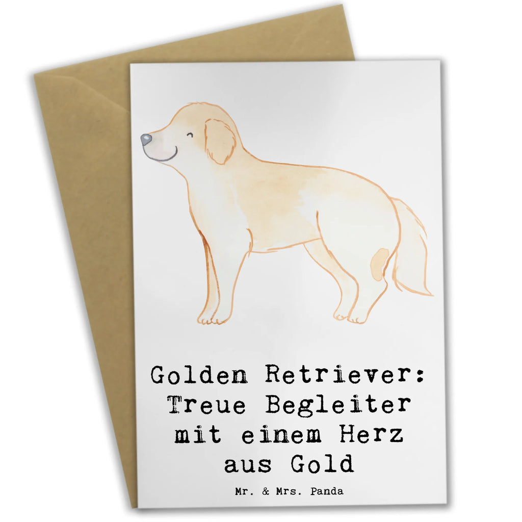 Grußkarte Golden Retriever Freund Grußkarte, Klappkarte, Einladungskarte, Glückwunschkarte, Hochzeitskarte, Geburtstagskarte, Karte, Ansichtskarten, Hund, Hunderasse, Rassehund, Hundebesitzer, Geschenk, Tierfreund, Schenken, Welpe