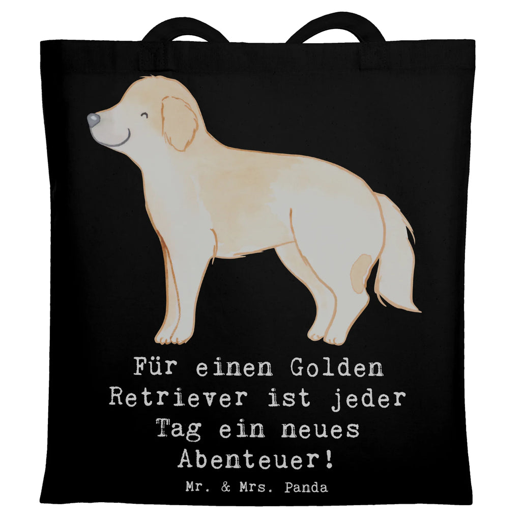 Tragetasche Golden Retriever Abenteuer Beuteltasche, Beutel, Einkaufstasche, Jutebeutel, Stoffbeutel, Tasche, Shopper, Umhängetasche, Strandtasche, Schultertasche, Stofftasche, Tragetasche, Badetasche, Jutetasche, Einkaufstüte, Laptoptasche, Hund, Hunderasse, Rassehund, Hundebesitzer, Geschenk, Tierfreund, Schenken, Welpe