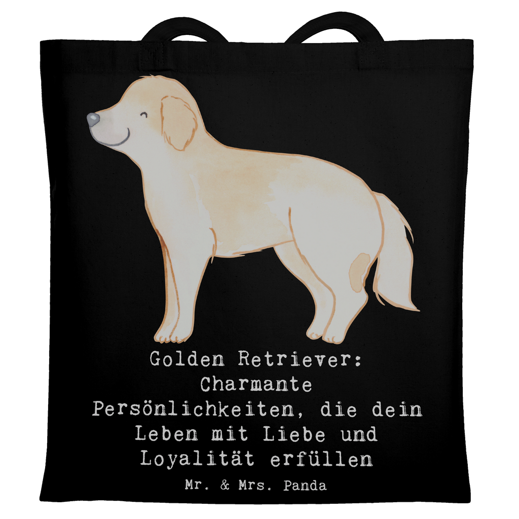 Tragetasche Golden Retriever Charme Beuteltasche, Beutel, Einkaufstasche, Jutebeutel, Stoffbeutel, Tasche, Shopper, Umhängetasche, Strandtasche, Schultertasche, Stofftasche, Tragetasche, Badetasche, Jutetasche, Einkaufstüte, Laptoptasche, Hund, Hunderasse, Rassehund, Hundebesitzer, Geschenk, Tierfreund, Schenken, Welpe