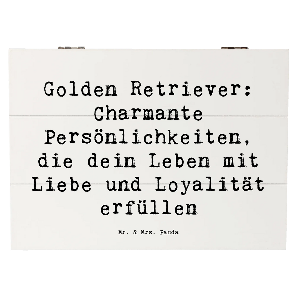 Holzkiste Spruch Golden Retriever Charme Holzkiste, Kiste, Schatzkiste, Truhe, Schatulle, XXL, Erinnerungsbox, Erinnerungskiste, Dekokiste, Aufbewahrungsbox, Geschenkbox, Geschenkdose, Hund, Hunderasse, Rassehund, Hundebesitzer, Geschenk, Tierfreund, Schenken, Welpe