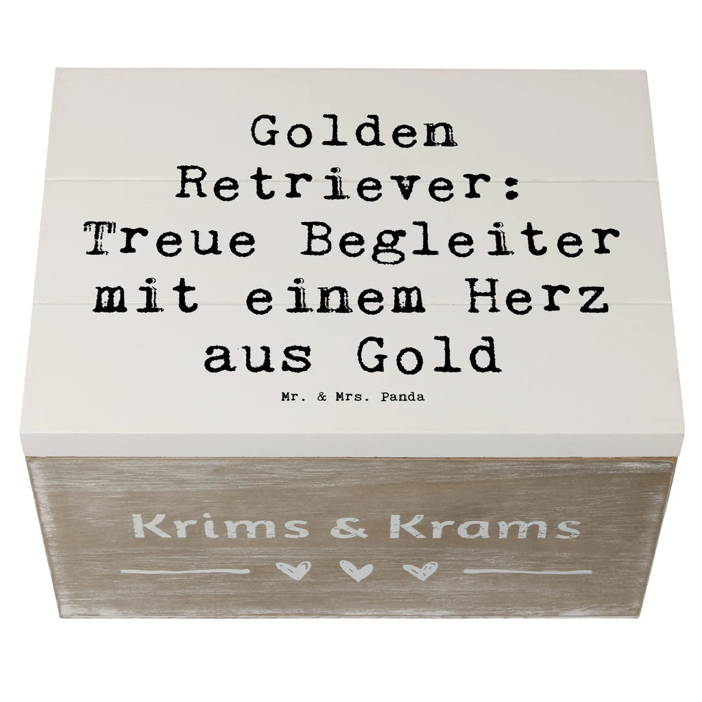 Holzkiste Spruch Golden Retriever Freund Holzkiste, Kiste, Schatzkiste, Truhe, Schatulle, XXL, Erinnerungsbox, Erinnerungskiste, Dekokiste, Aufbewahrungsbox, Geschenkbox, Geschenkdose, Hund, Hunderasse, Rassehund, Hundebesitzer, Geschenk, Tierfreund, Schenken, Welpe