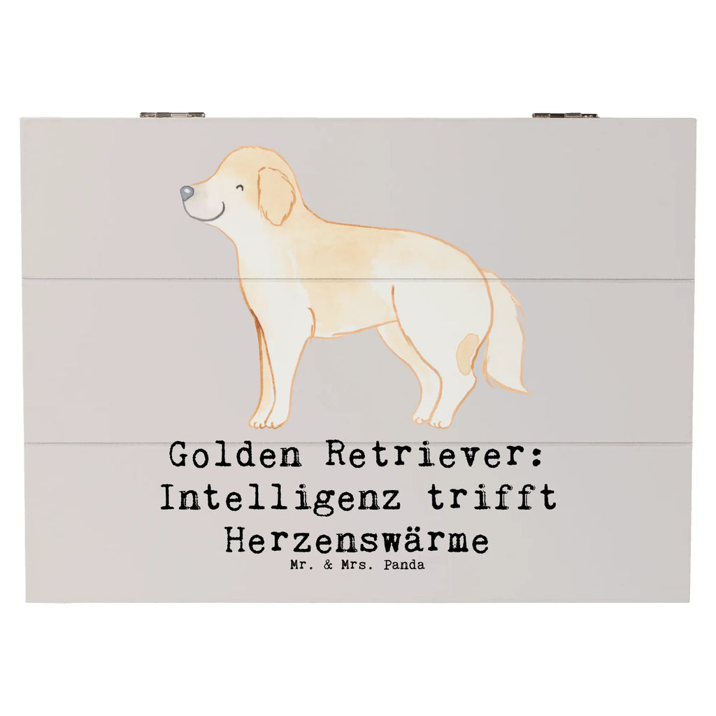 Holzkiste Golden Retriever Liebe Holzkiste, Kiste, Schatzkiste, Truhe, Schatulle, XXL, Erinnerungsbox, Erinnerungskiste, Dekokiste, Aufbewahrungsbox, Geschenkbox, Geschenkdose, Hund, Hunderasse, Rassehund, Hundebesitzer, Geschenk, Tierfreund, Schenken, Welpe