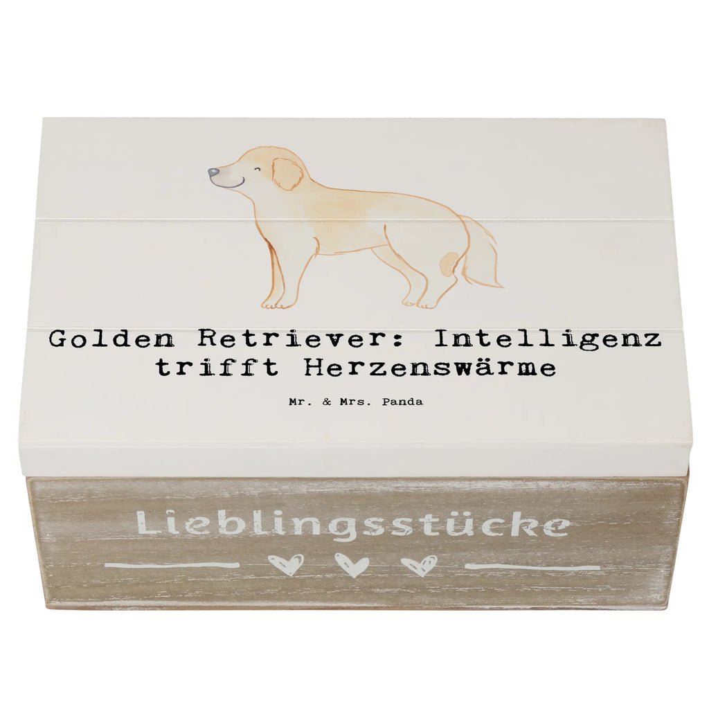 Holzkiste Golden Retriever Liebe Holzkiste, Kiste, Schatzkiste, Truhe, Schatulle, XXL, Erinnerungsbox, Erinnerungskiste, Dekokiste, Aufbewahrungsbox, Geschenkbox, Geschenkdose, Hund, Hunderasse, Rassehund, Hundebesitzer, Geschenk, Tierfreund, Schenken, Welpe