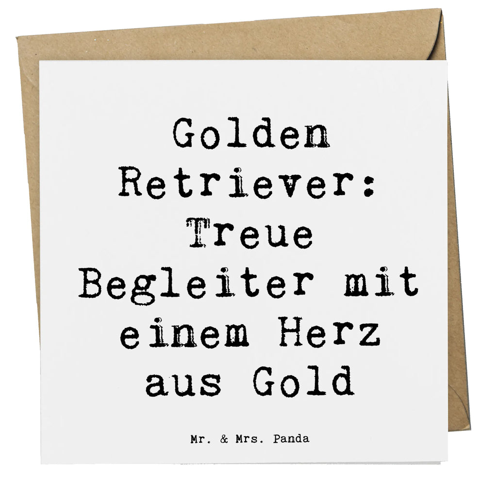 Deluxe Karte Spruch Golden Retriever Freund Karte, Grußkarte, Klappkarte, Einladungskarte, Glückwunschkarte, Hochzeitskarte, Geburtstagskarte, Hochwertige Grußkarte, Hochwertige Klappkarte, Hund, Hunderasse, Rassehund, Hundebesitzer, Geschenk, Tierfreund, Schenken, Welpe