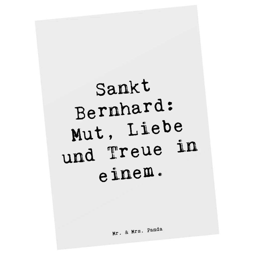 Postkarte Spruch Sankt Bernhard Postkarte, Karte, Geschenkkarte, Grußkarte, Einladung, Ansichtskarte, Geburtstagskarte, Einladungskarte, Dankeskarte, Ansichtskarten, Einladung Geburtstag, Einladungskarten Geburtstag, Hund, Hunderasse, Rassehund, Hundebesitzer, Geschenk, Tierfreund, Schenken, Welpe