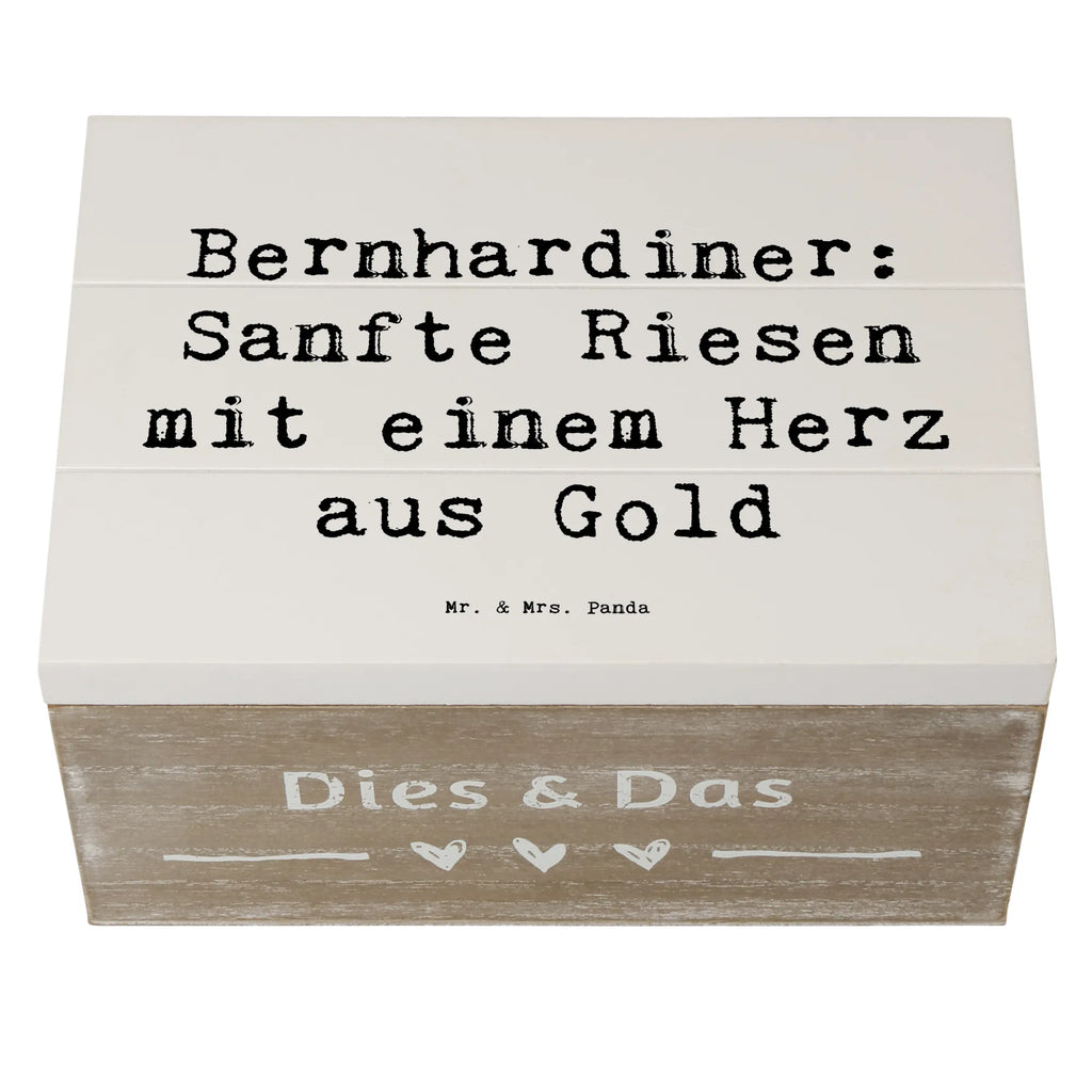 Holzkiste Spruch Bernhardiner Herz Holzkiste, Kiste, Schatzkiste, Truhe, Schatulle, XXL, Erinnerungsbox, Erinnerungskiste, Dekokiste, Aufbewahrungsbox, Geschenkbox, Geschenkdose, Hund, Hunderasse, Rassehund, Hundebesitzer, Geschenk, Tierfreund, Schenken, Welpe