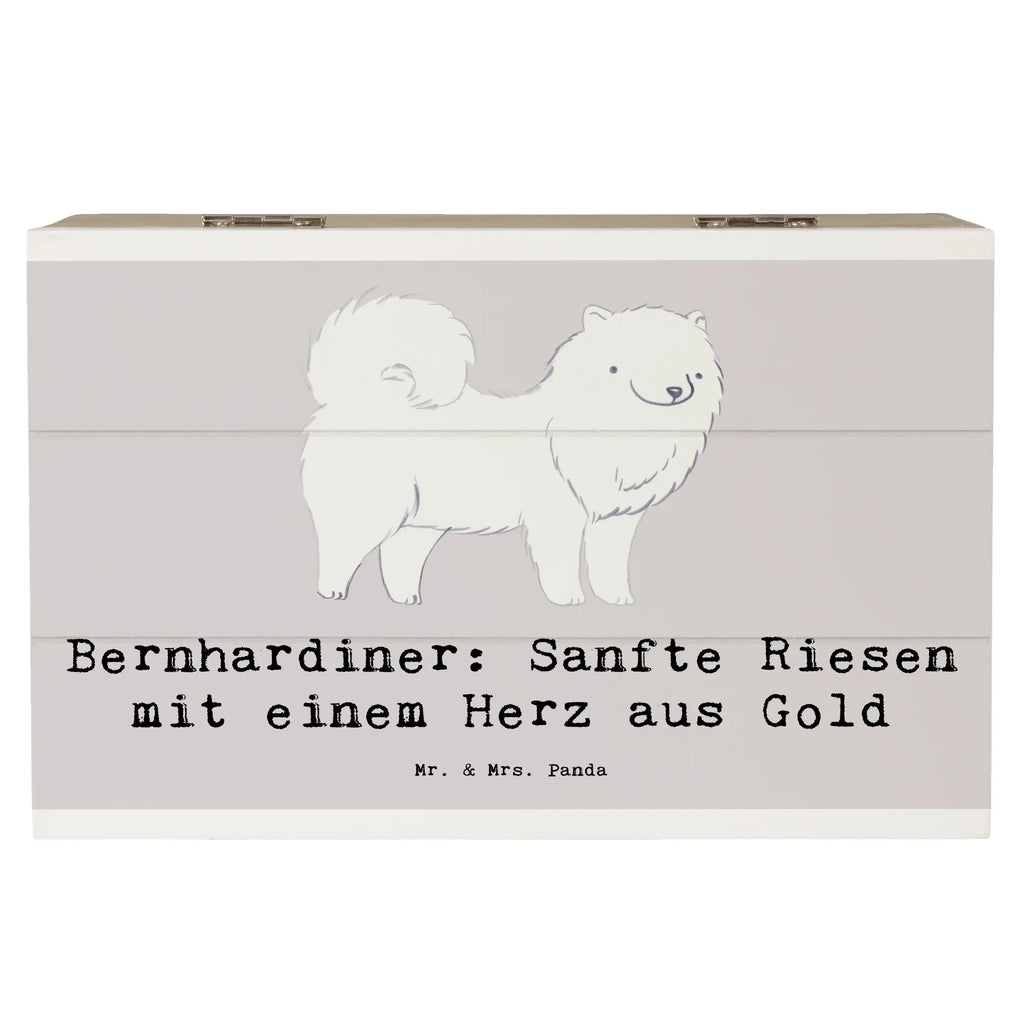 Holzkiste Bernhardiner Herz Holzkiste, Kiste, Schatzkiste, Truhe, Schatulle, XXL, Erinnerungsbox, Erinnerungskiste, Dekokiste, Aufbewahrungsbox, Geschenkbox, Geschenkdose, Hund, Hunderasse, Rassehund, Hundebesitzer, Geschenk, Tierfreund, Schenken, Welpe