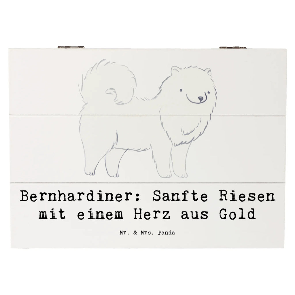 Holzkiste Bernhardiner Herz Holzkiste, Kiste, Schatzkiste, Truhe, Schatulle, XXL, Erinnerungsbox, Erinnerungskiste, Dekokiste, Aufbewahrungsbox, Geschenkbox, Geschenkdose, Hund, Hunderasse, Rassehund, Hundebesitzer, Geschenk, Tierfreund, Schenken, Welpe