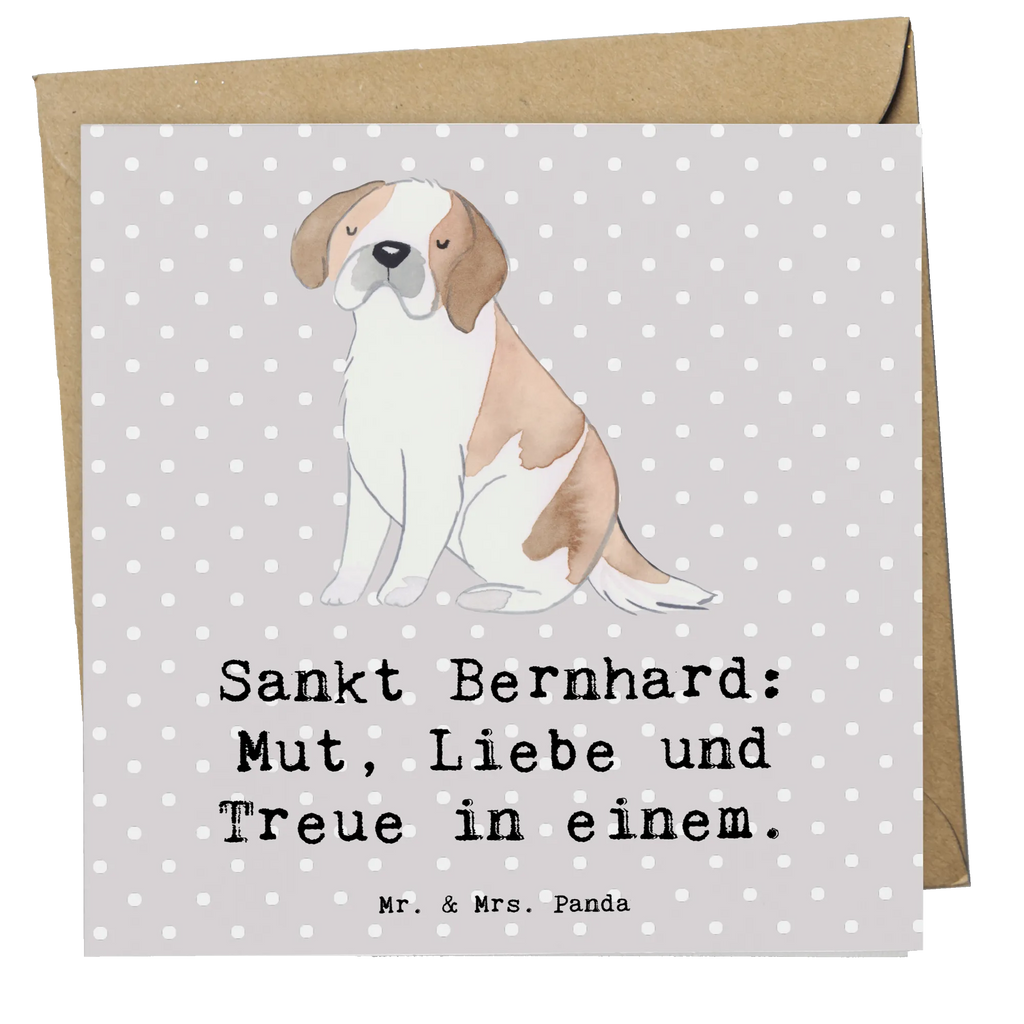 Deluxe Karte Sankt Bernhard Karte, Grußkarte, Klappkarte, Einladungskarte, Glückwunschkarte, Hochzeitskarte, Geburtstagskarte, Hochwertige Grußkarte, Hochwertige Klappkarte, Hund, Hunderasse, Rassehund, Hundebesitzer, Geschenk, Tierfreund, Schenken, Welpe