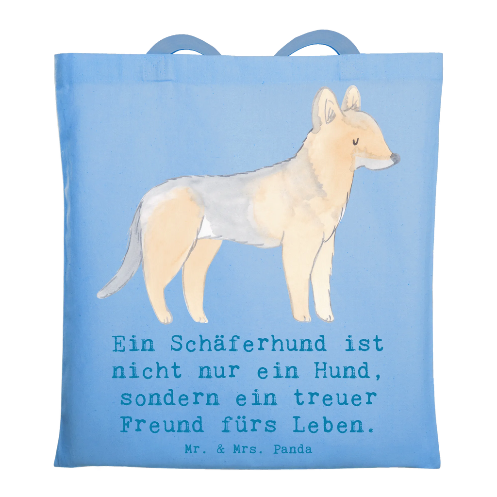 Tragetasche Schäferhund Freund Beuteltasche, Beutel, Einkaufstasche, Jutebeutel, Stoffbeutel, Tasche, Shopper, Umhängetasche, Strandtasche, Schultertasche, Stofftasche, Tragetasche, Badetasche, Jutetasche, Einkaufstüte, Laptoptasche, Hund, Hunderasse, Rassehund, Hundebesitzer, Geschenk, Tierfreund, Schenken, Welpe