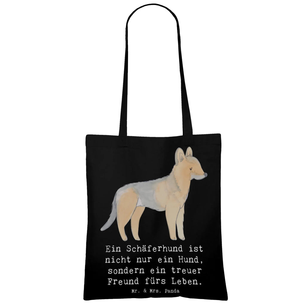 Tragetasche Schäferhund Freund Beuteltasche, Beutel, Einkaufstasche, Jutebeutel, Stoffbeutel, Tasche, Shopper, Umhängetasche, Strandtasche, Schultertasche, Stofftasche, Tragetasche, Badetasche, Jutetasche, Einkaufstüte, Laptoptasche, Hund, Hunderasse, Rassehund, Hundebesitzer, Geschenk, Tierfreund, Schenken, Welpe