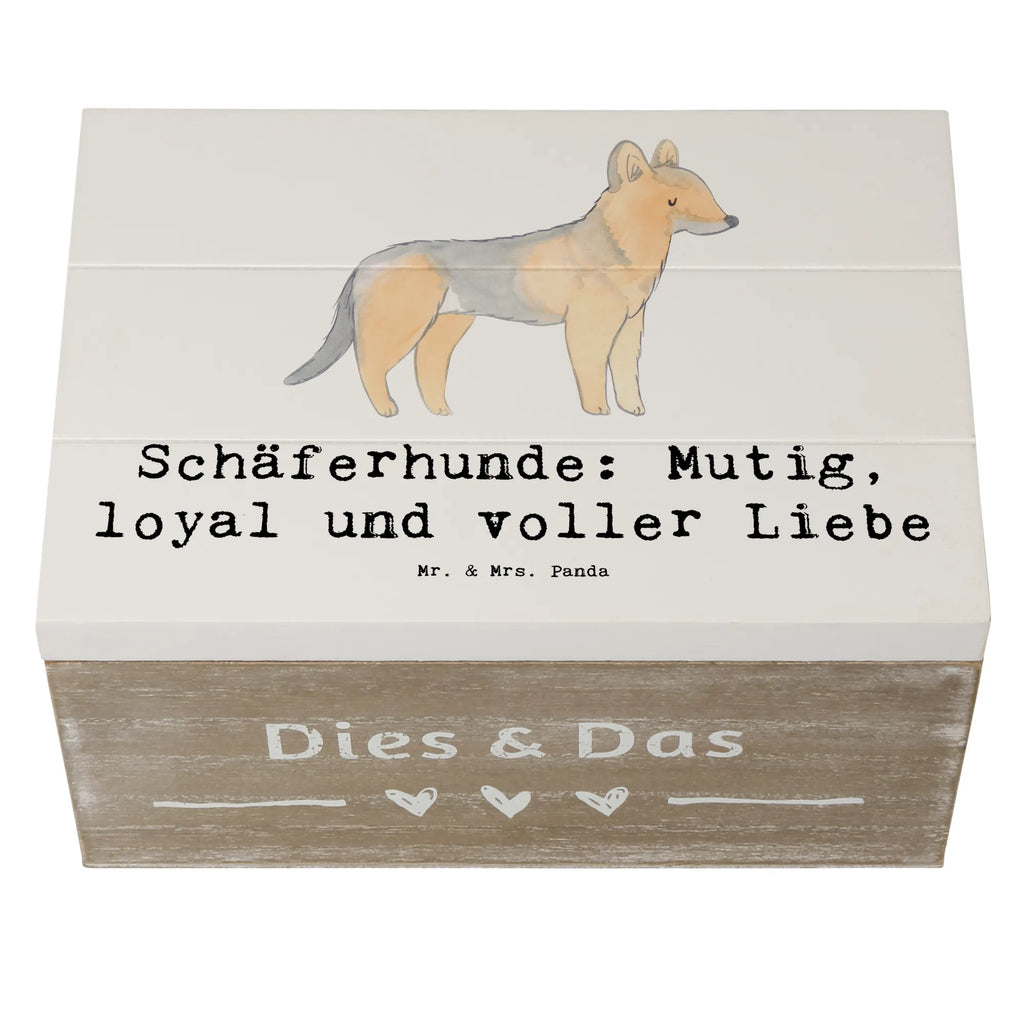 Holzkiste Schäferhunde Freundschaft Holzkiste, Kiste, Schatzkiste, Truhe, Schatulle, XXL, Erinnerungsbox, Erinnerungskiste, Dekokiste, Aufbewahrungsbox, Geschenkbox, Geschenkdose, Hund, Hunderasse, Rassehund, Hundebesitzer, Geschenk, Tierfreund, Schenken, Welpe