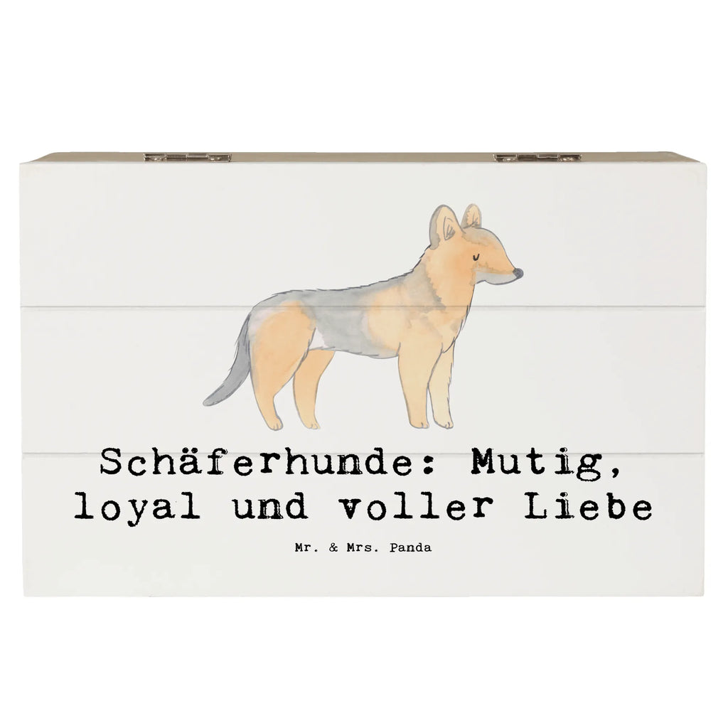 Holzkiste Schäferhunde Freundschaft Holzkiste, Kiste, Schatzkiste, Truhe, Schatulle, XXL, Erinnerungsbox, Erinnerungskiste, Dekokiste, Aufbewahrungsbox, Geschenkbox, Geschenkdose, Hund, Hunderasse, Rassehund, Hundebesitzer, Geschenk, Tierfreund, Schenken, Welpe